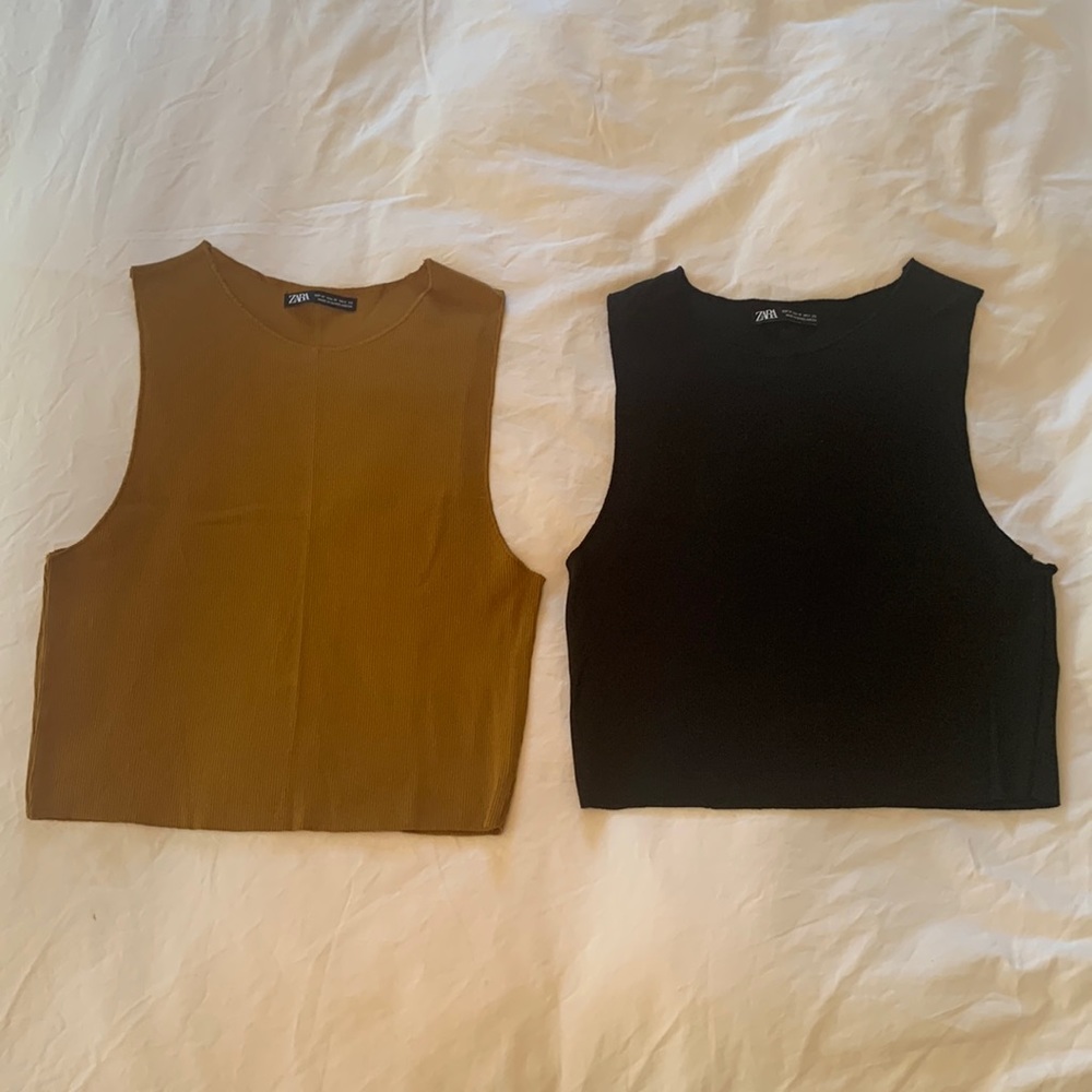 Zara crop tops